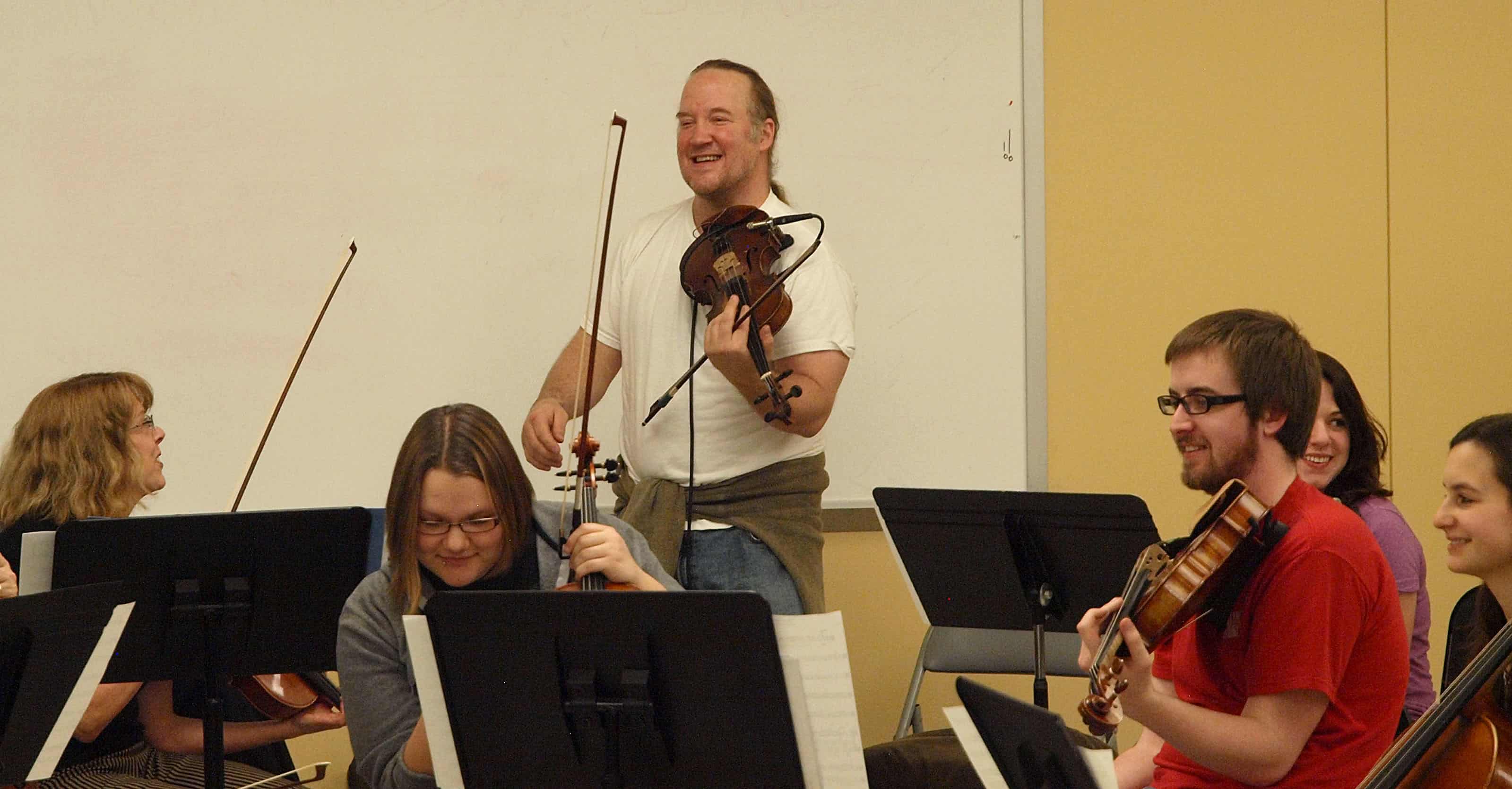“It was incredible!  He made me want to be a better musician.”