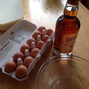 How do you like your eggs and Whiskey before breakfast