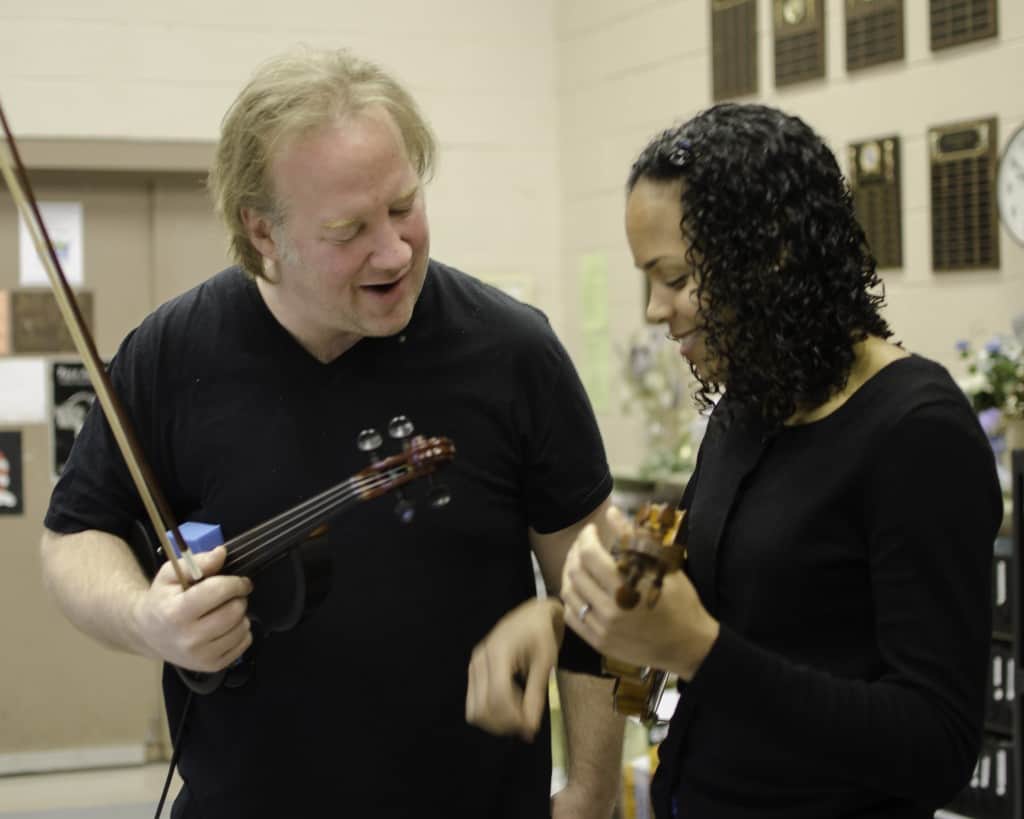 teach your students improvisation with a violin school residency