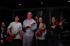 Jazz violinist Christian Howes on an education trip to Tokyo
