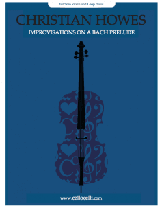 Jazz Violin Tutorial w/ Loop Pedal on Bach Prelude